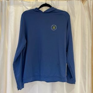Peter Millar 122nd U.S. Open Performance Hoodie - Blue, Medium